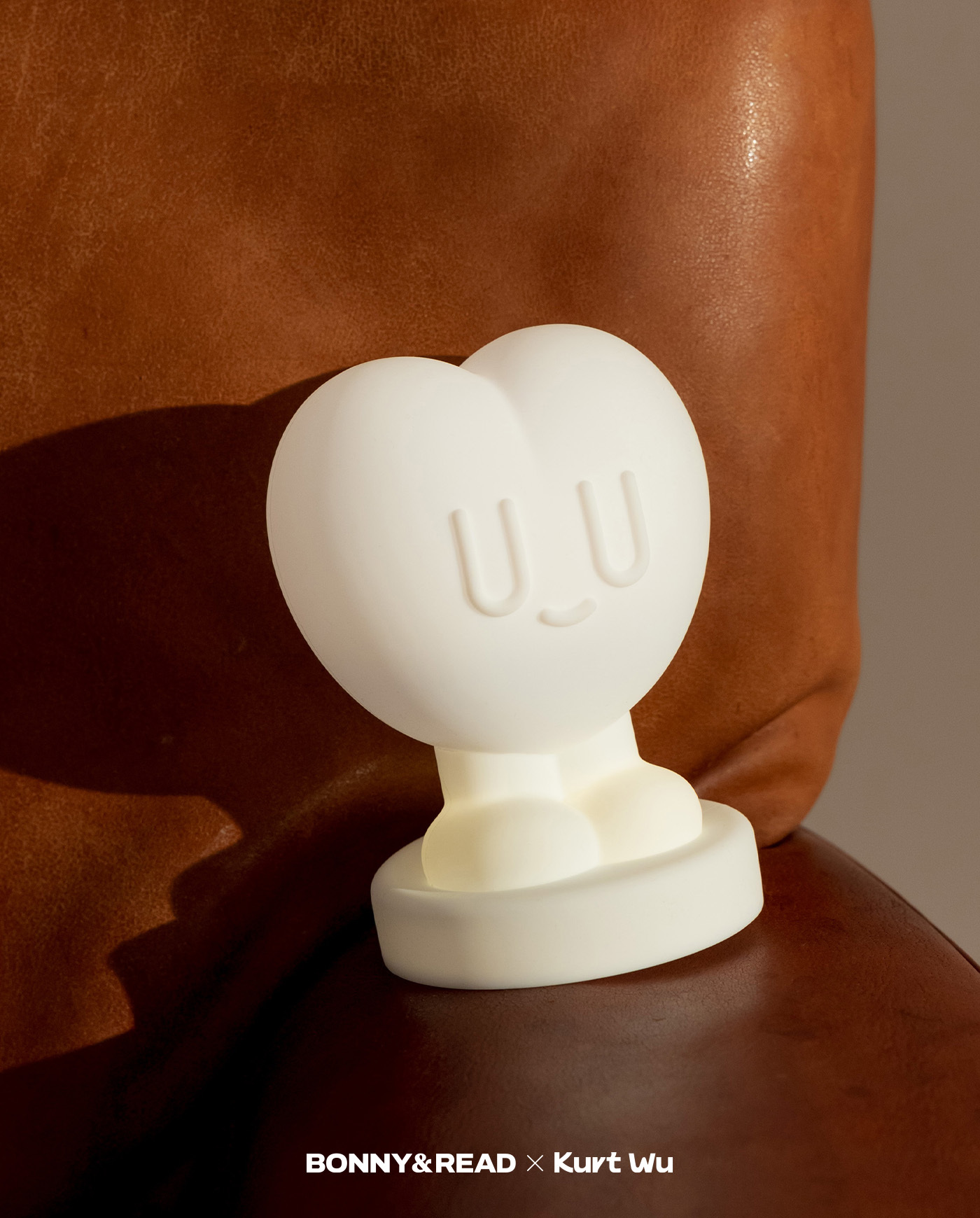 kurt聯名,kurt wu,小夜燈,厭世愛心,拍拍燈