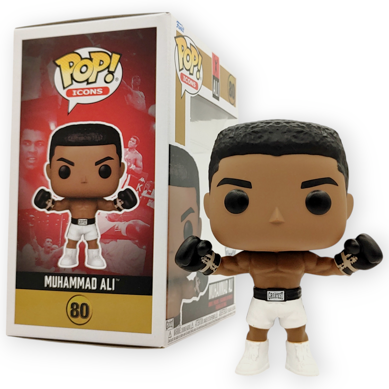 FUNKO POP <亞里>拳王亞里_高舉雙臂-No.80