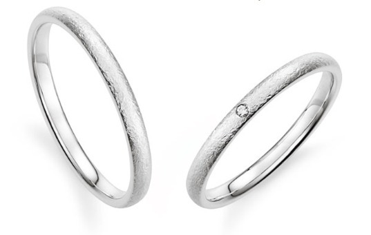 Honey B - Mint PT900鉑金天然鑽石戒指