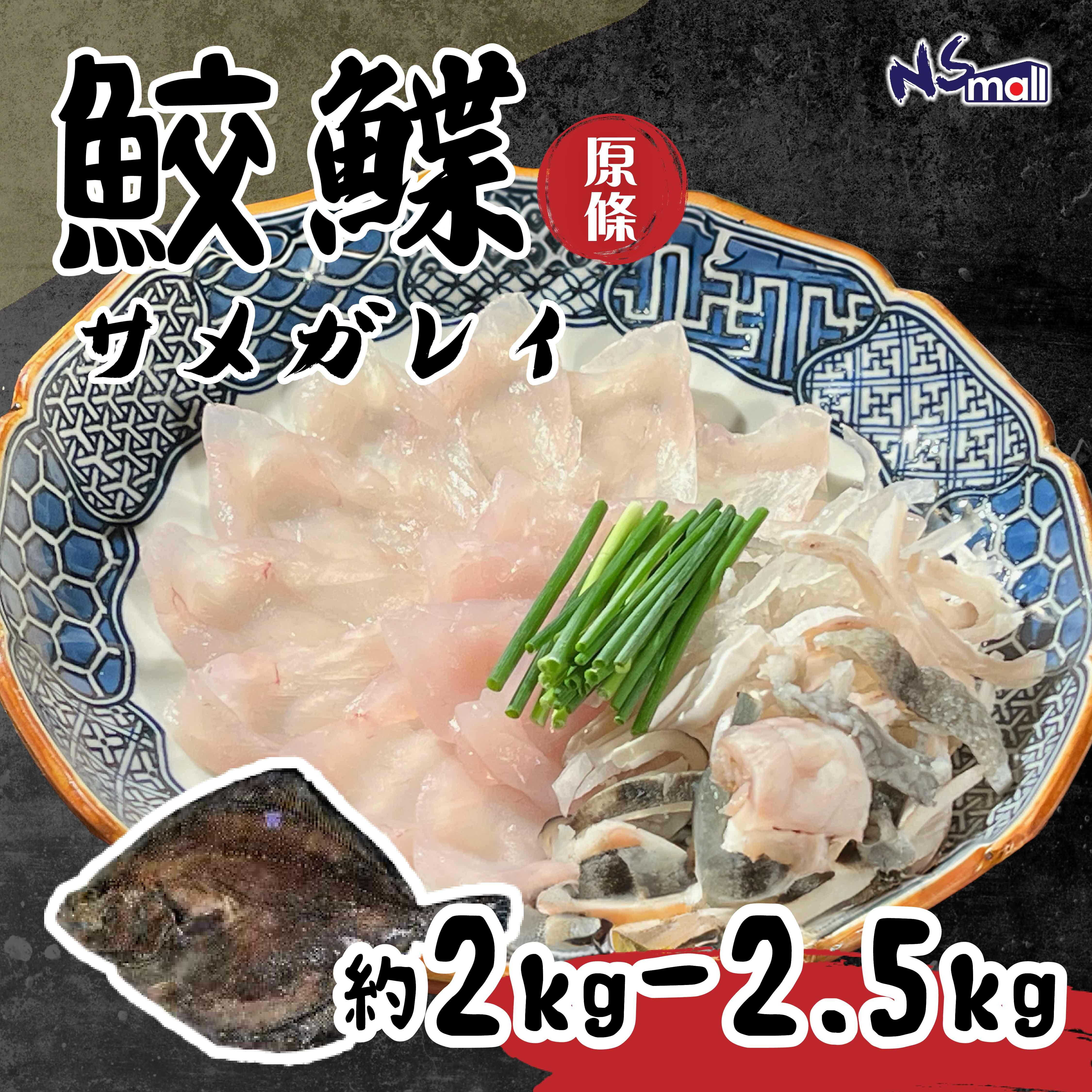 鮫鰈 約2-2.5kg/條