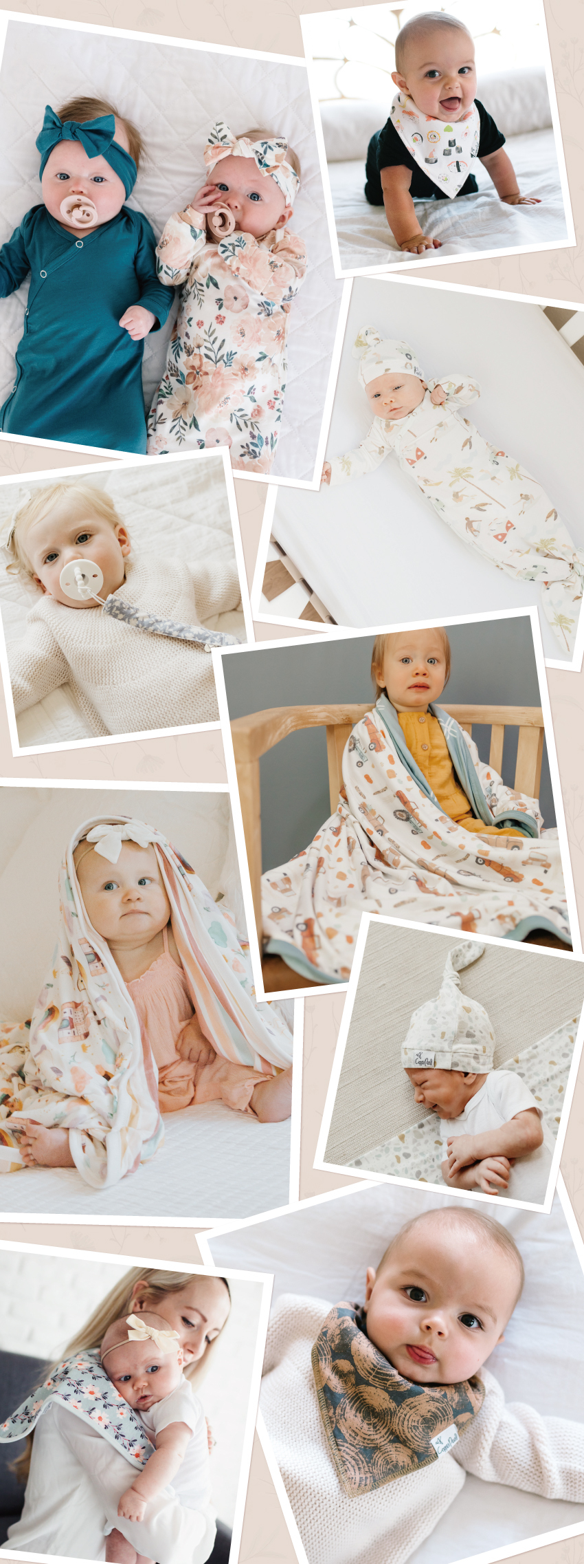 還有被毯、連身衣等可選購唷