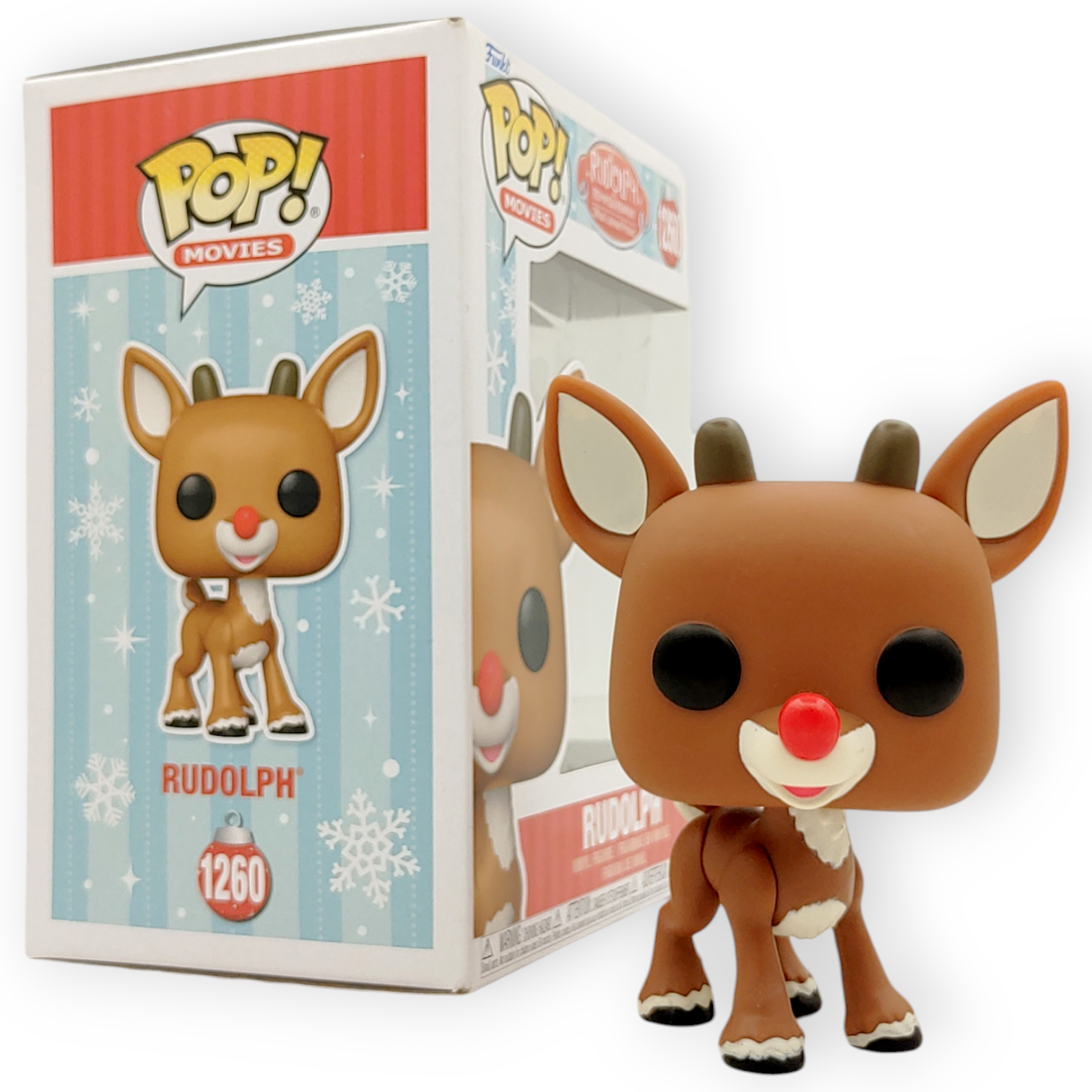 FUNKO POP <聖誕鹿>紅鼻子馴鹿魯道夫(絨毛版)-NO.1260