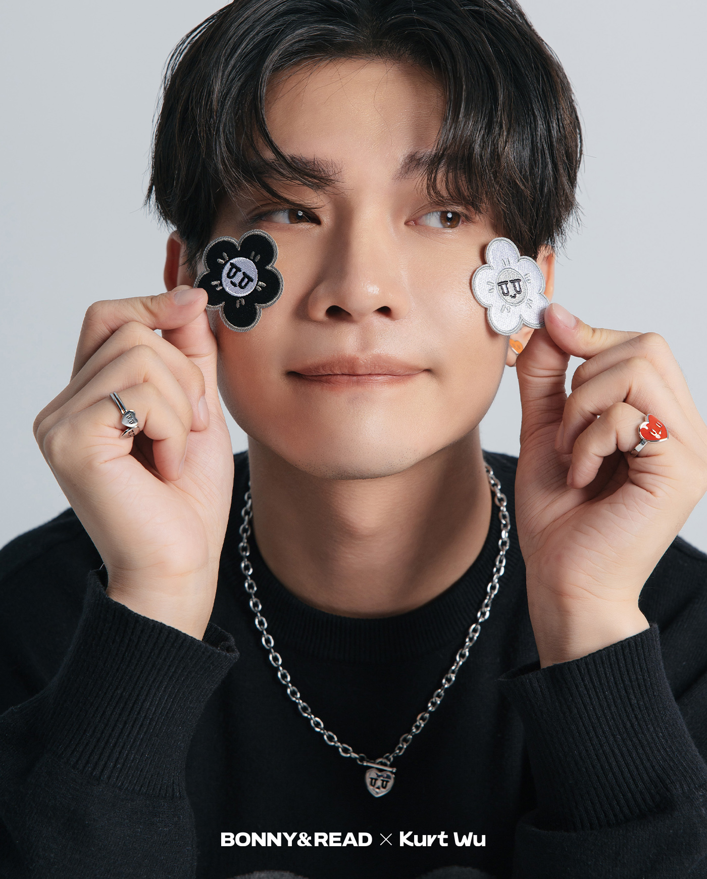 飾品,kurt聯名,kurt wu,愛心,戒指,rings,戒指組