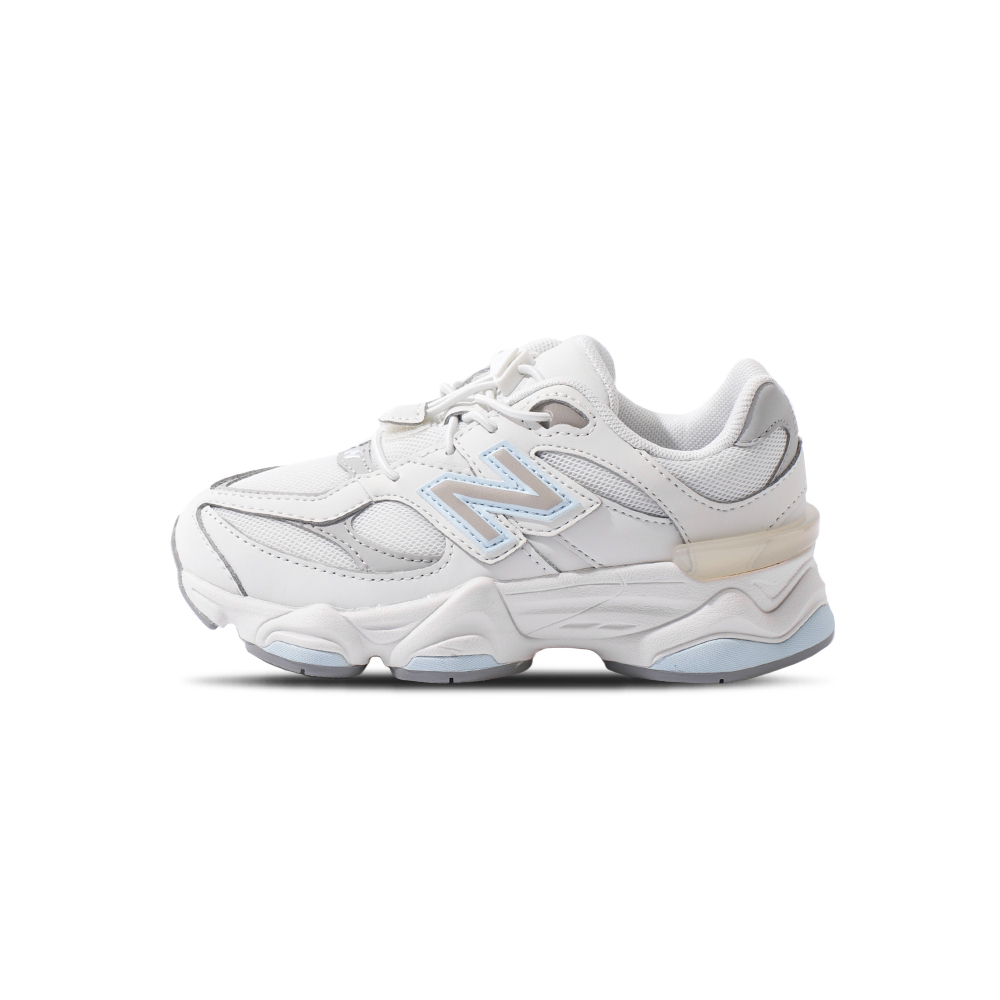 New Balance NB 9060 中童 童鞋 灰色 運動 休閒 中性 魔鬼氈 W寬楦 休閒鞋 PV9060GL