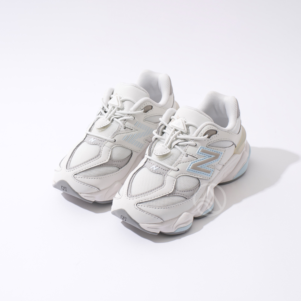 New Balance NB 9060 中童 童鞋 灰色 運動 休閒 中性 魔鬼氈 W寬楦 休閒鞋 PV9060GL
