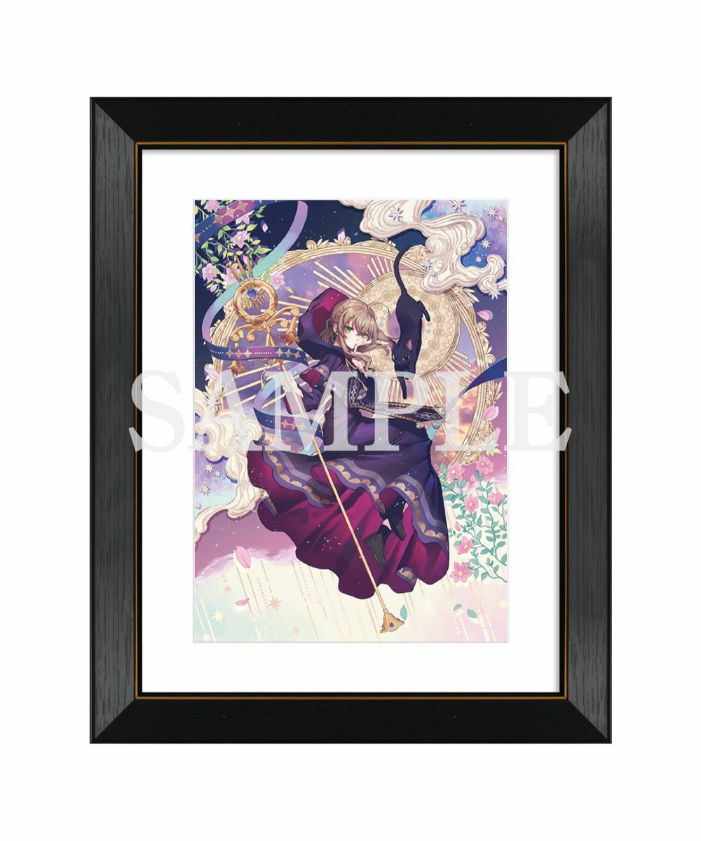 預購-『Silent Witch 沉默魔女的祕密』全新繪製複製原畫【日本進口精品】