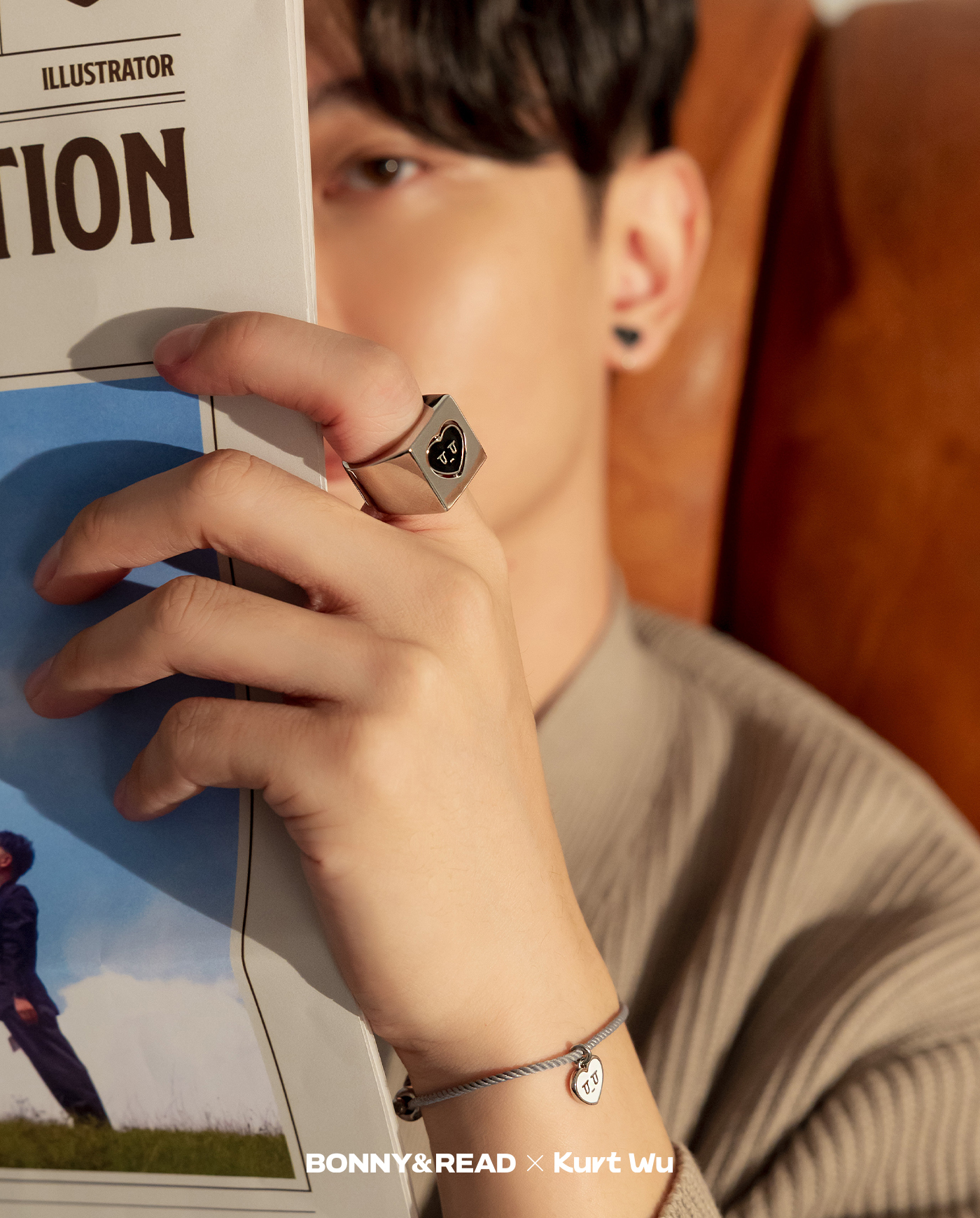 飾品,kurt聯名,kurt wu,愛心,戒指,rings