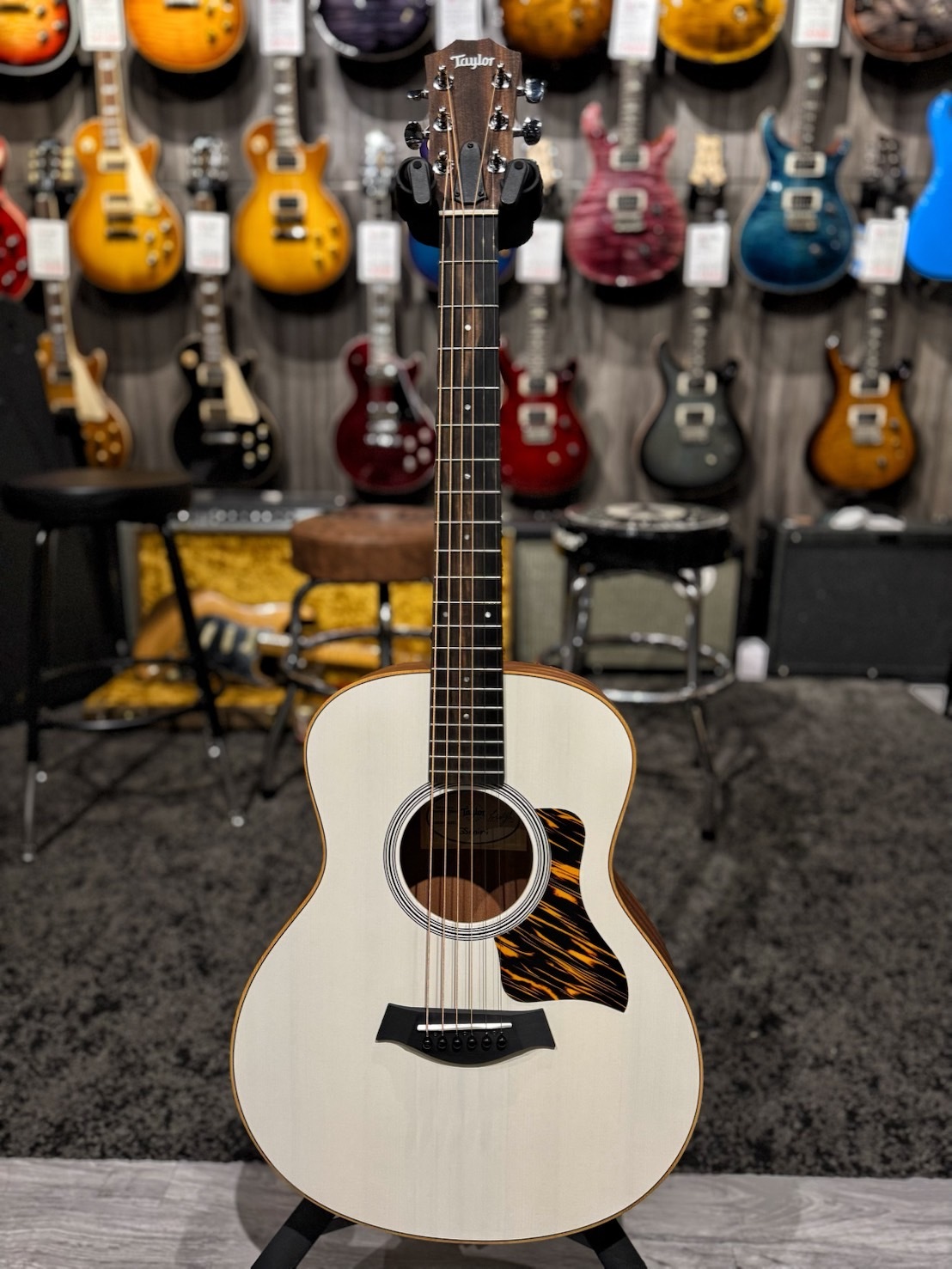 Taylor GS Mini-e Special Edition Trans White 限量旅行吉他 公司貨【宛伶樂器】