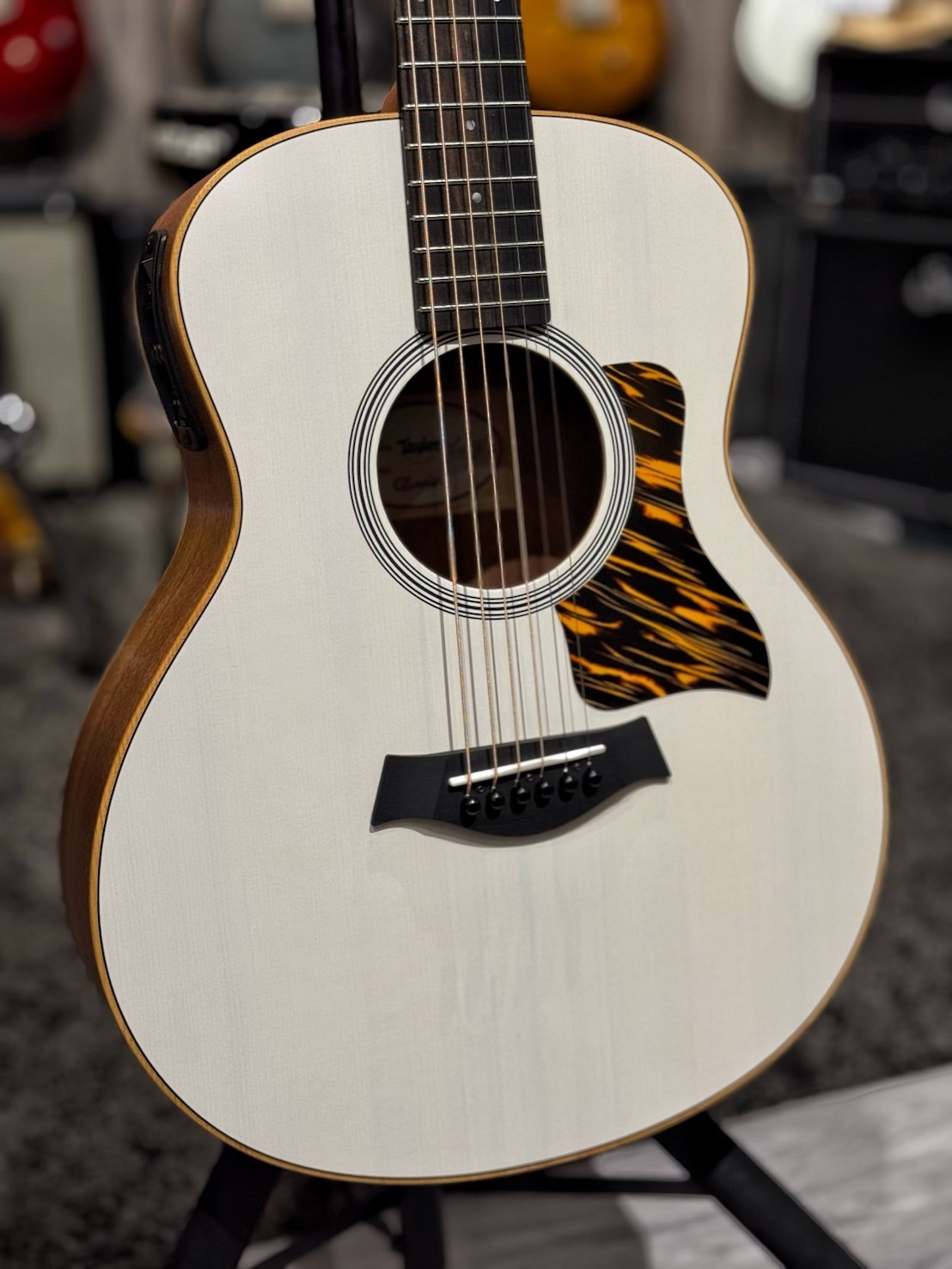 Taylor GS Mini-e Special Edition Trans White 限量旅行吉他 公司貨【宛伶樂器】