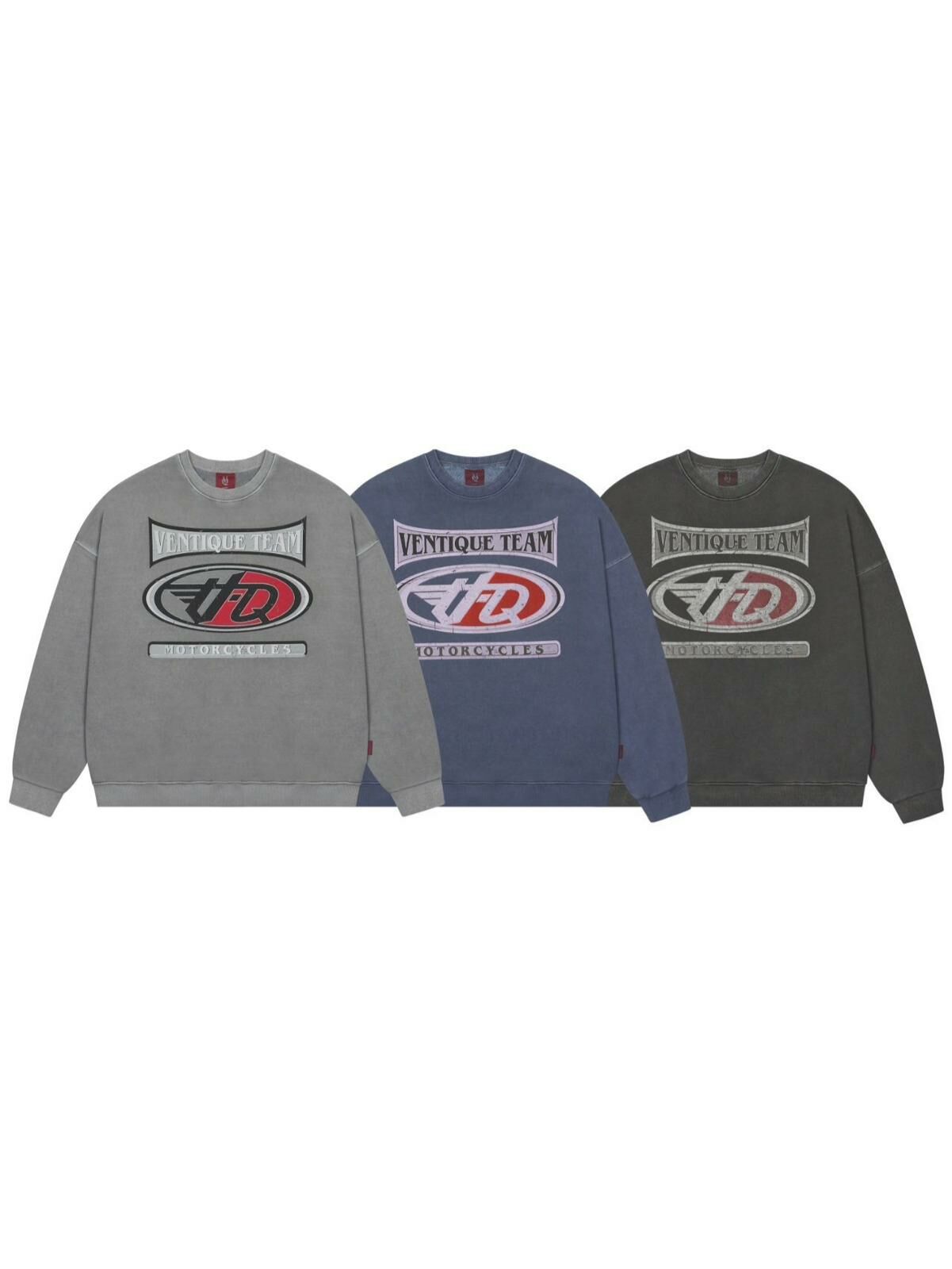 洗水英文字衛衣 VENTIQUE-020T