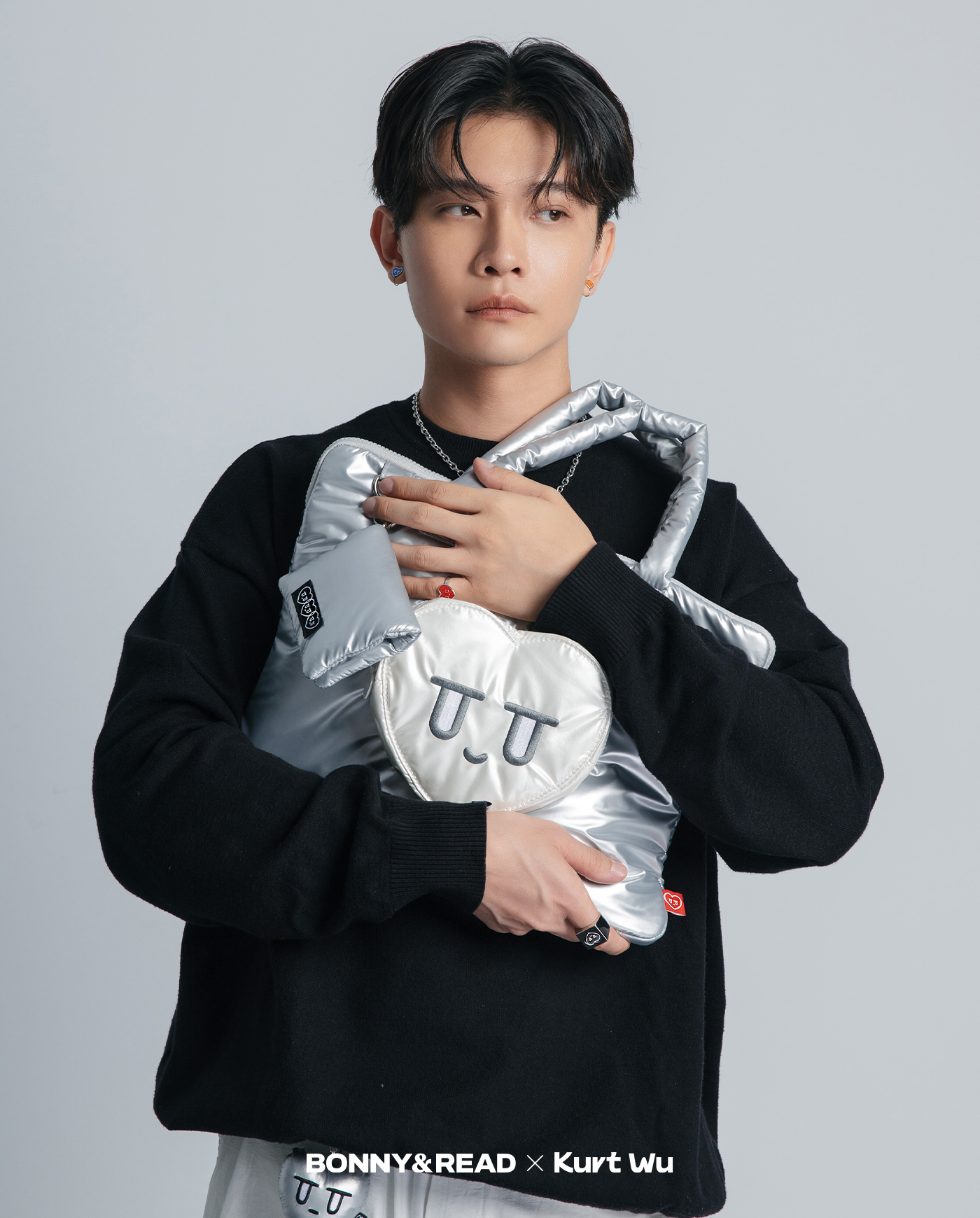 飾品,kurt聯名,kurt wu,愛心,零錢包