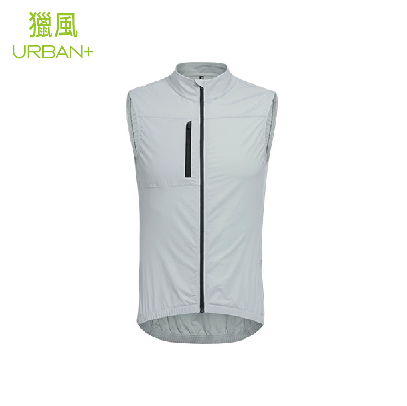 獵風隱密灰防風背心