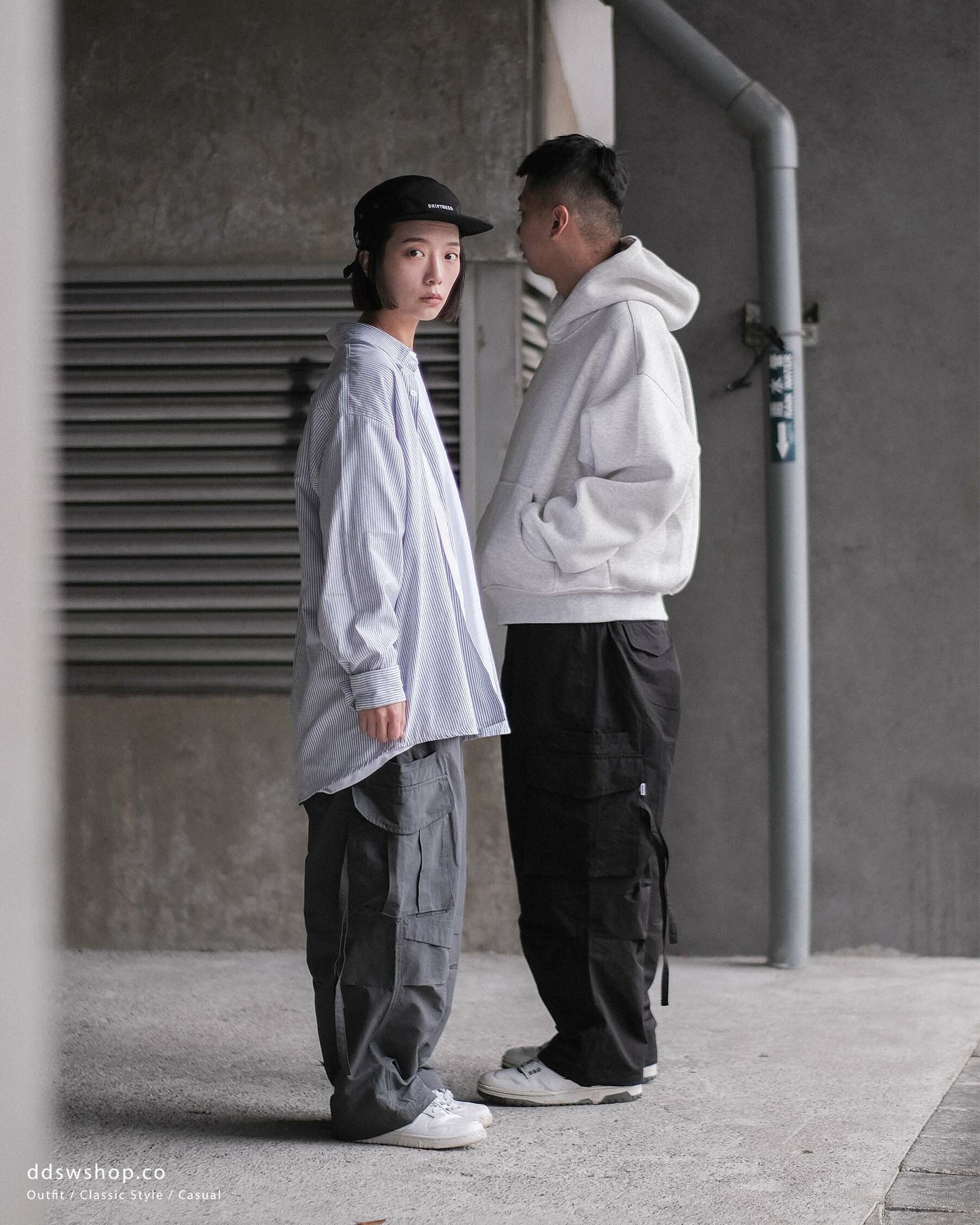 "現貨" ANST 八袋 硬挺傘兵寬褲/兩色 ST.46