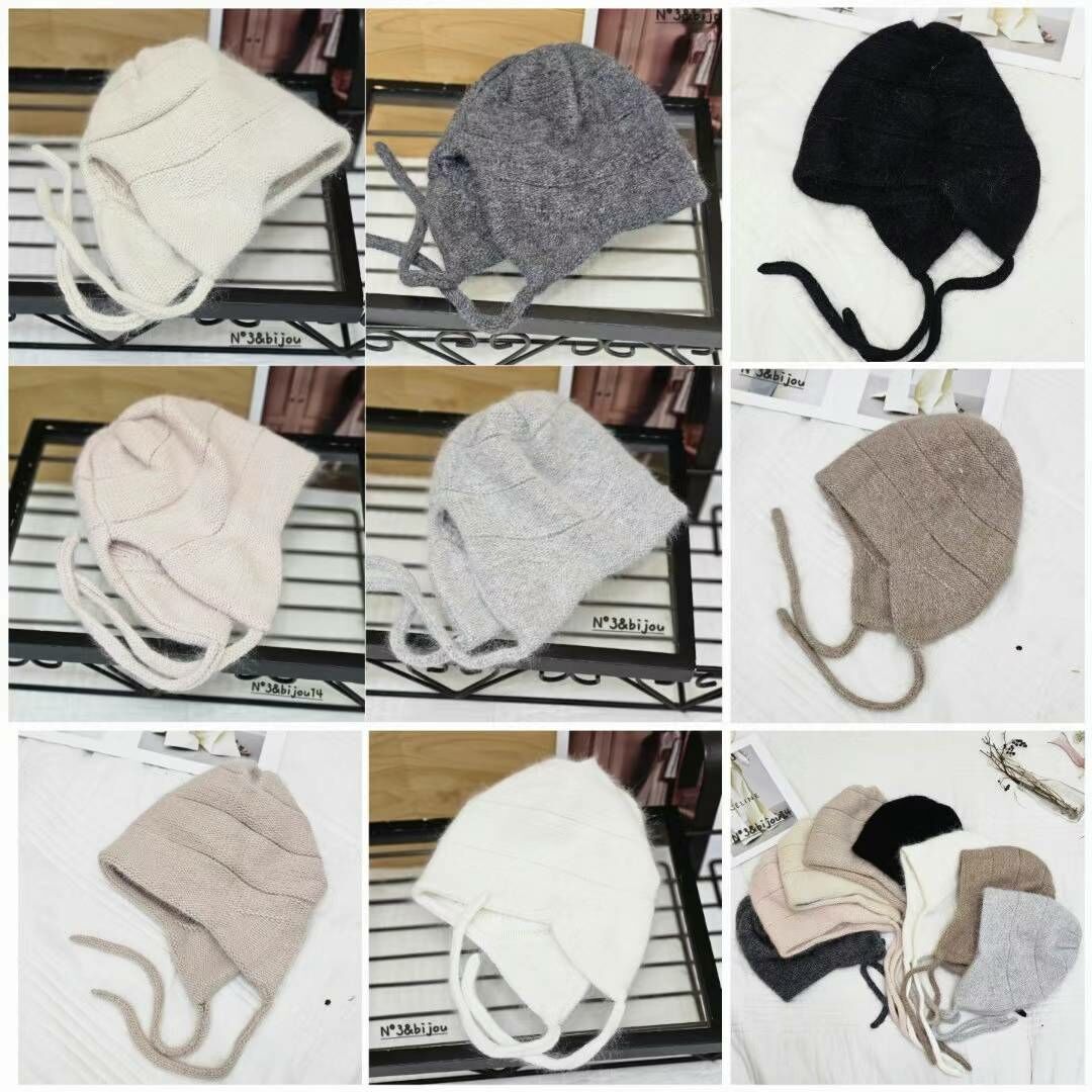BN3231 兔毛護耳保暖冷帽