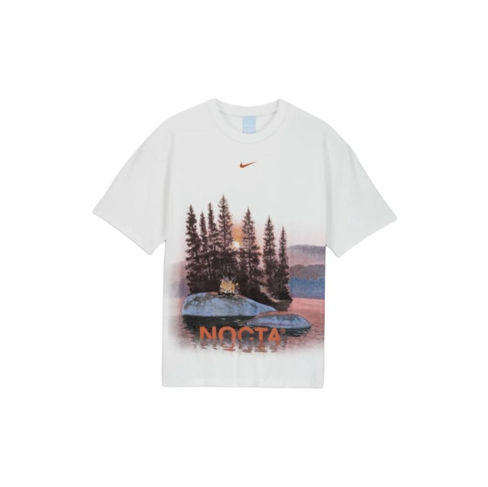 Nocta x Nike T-shirt 短袖 森林 白色 FV7866-100