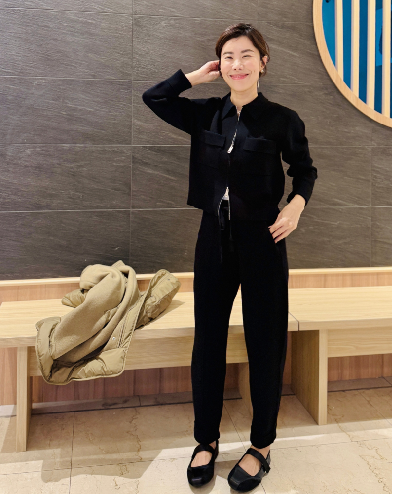 [現貨] Neva 簡約針織套裝長褲 [ 3色 / Free ]