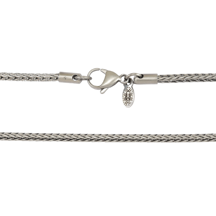 Bico鍊子，男士鍊子 3mm四面蕭邦鍊；展現細膩的立體感與線條美感（3916）