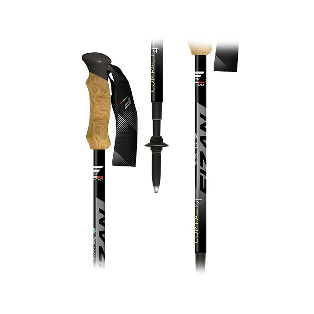 FIZAN Compact 4 Grey Trekking 行山杖(一支)