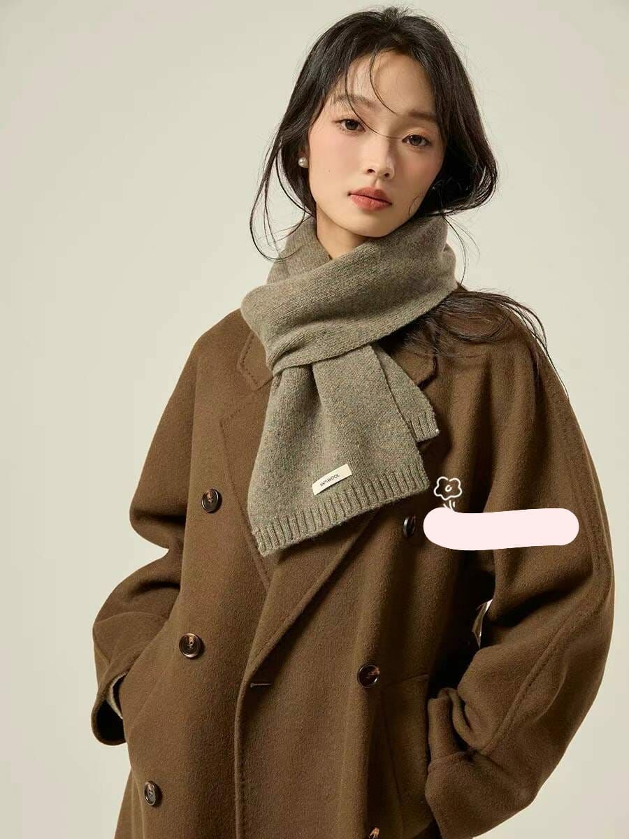 BN3242 雜色點點羊毛圍巾