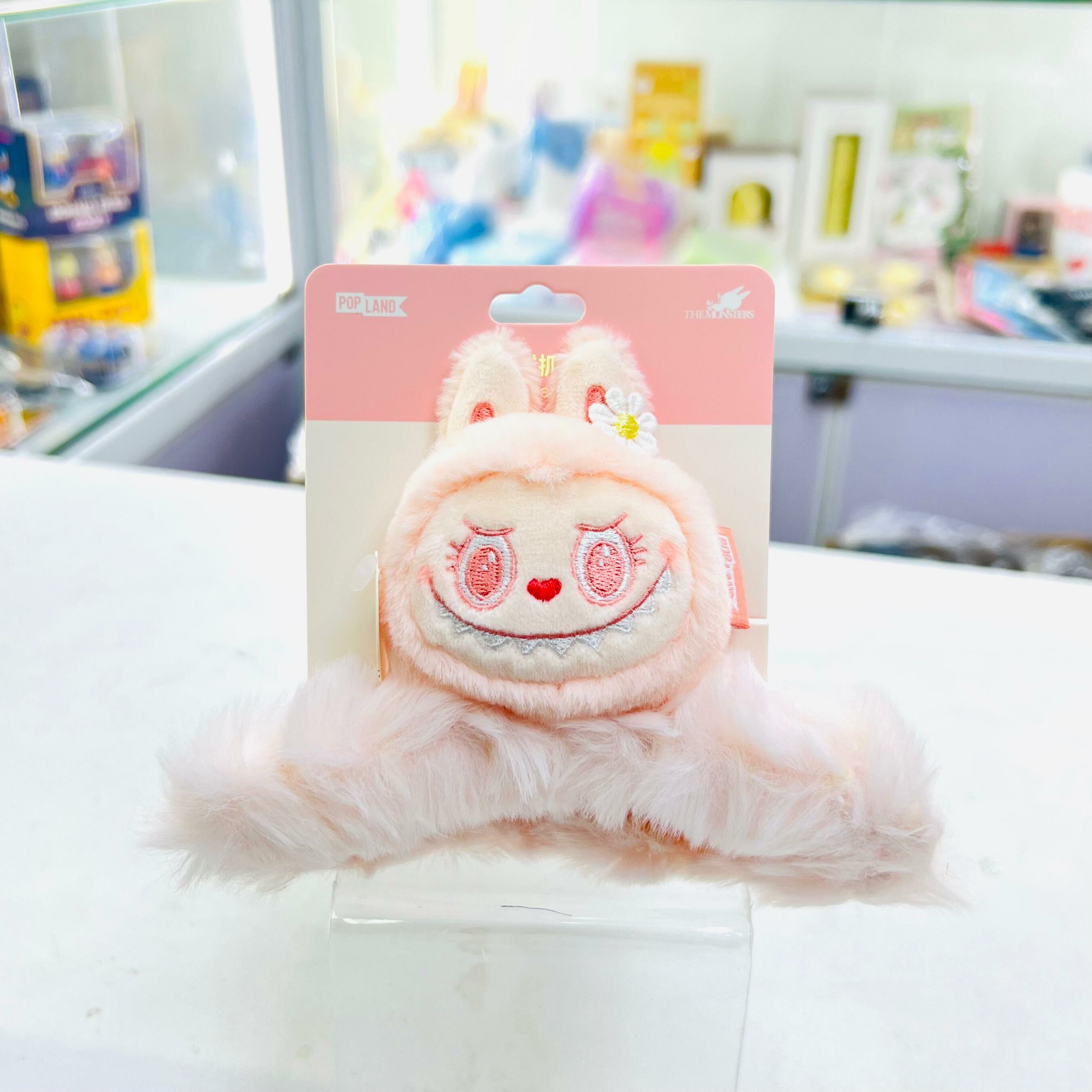 The monster warm fluffy hoilday series-MOKOKO Plush Hair Clip  (POPLAND Exclusive)