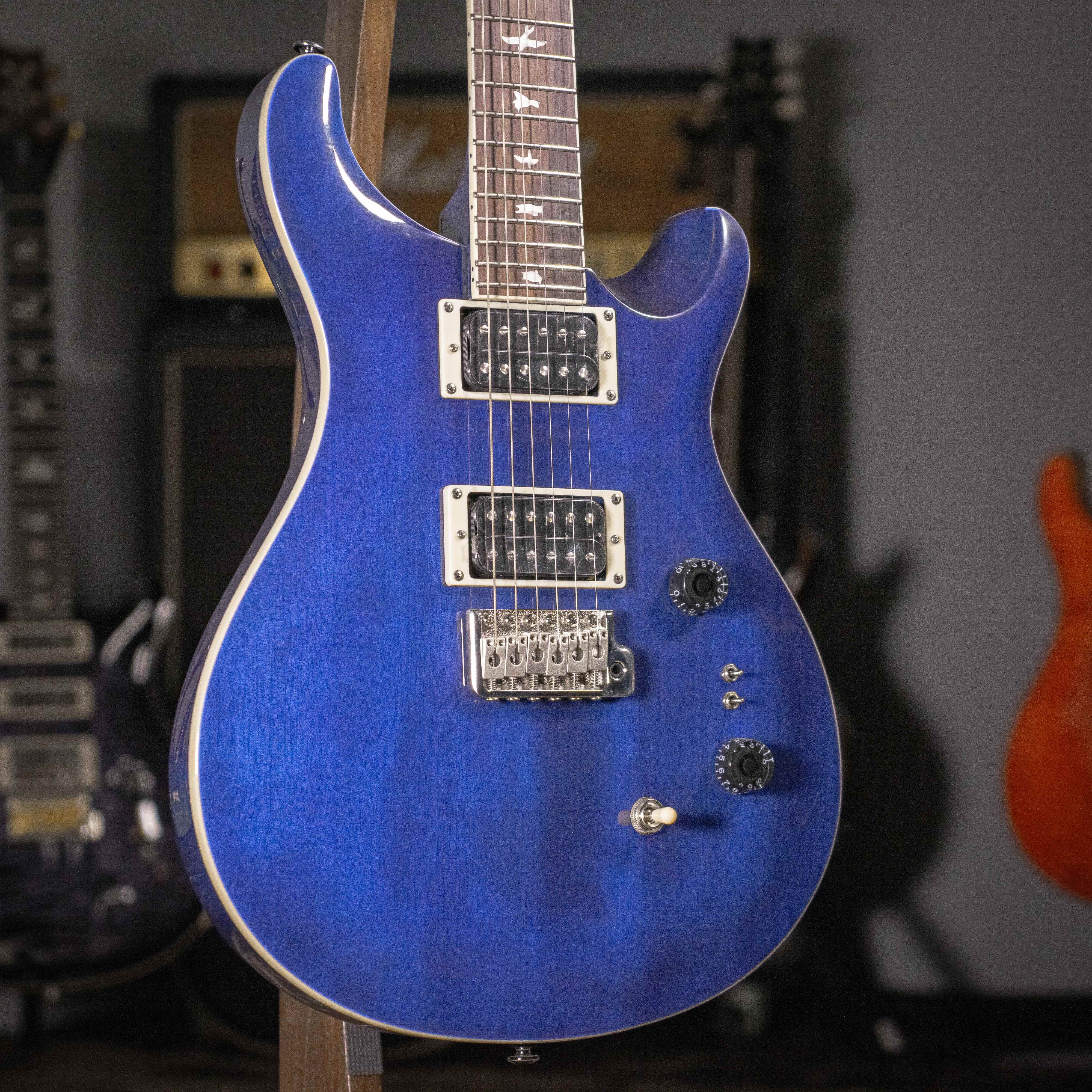 PRS SE Standard 24-08 Translucent Blue 電吉他 含原廠琴袋