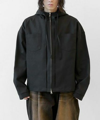 淨色連帽拉鍊外套 ALLWAYS-025JK