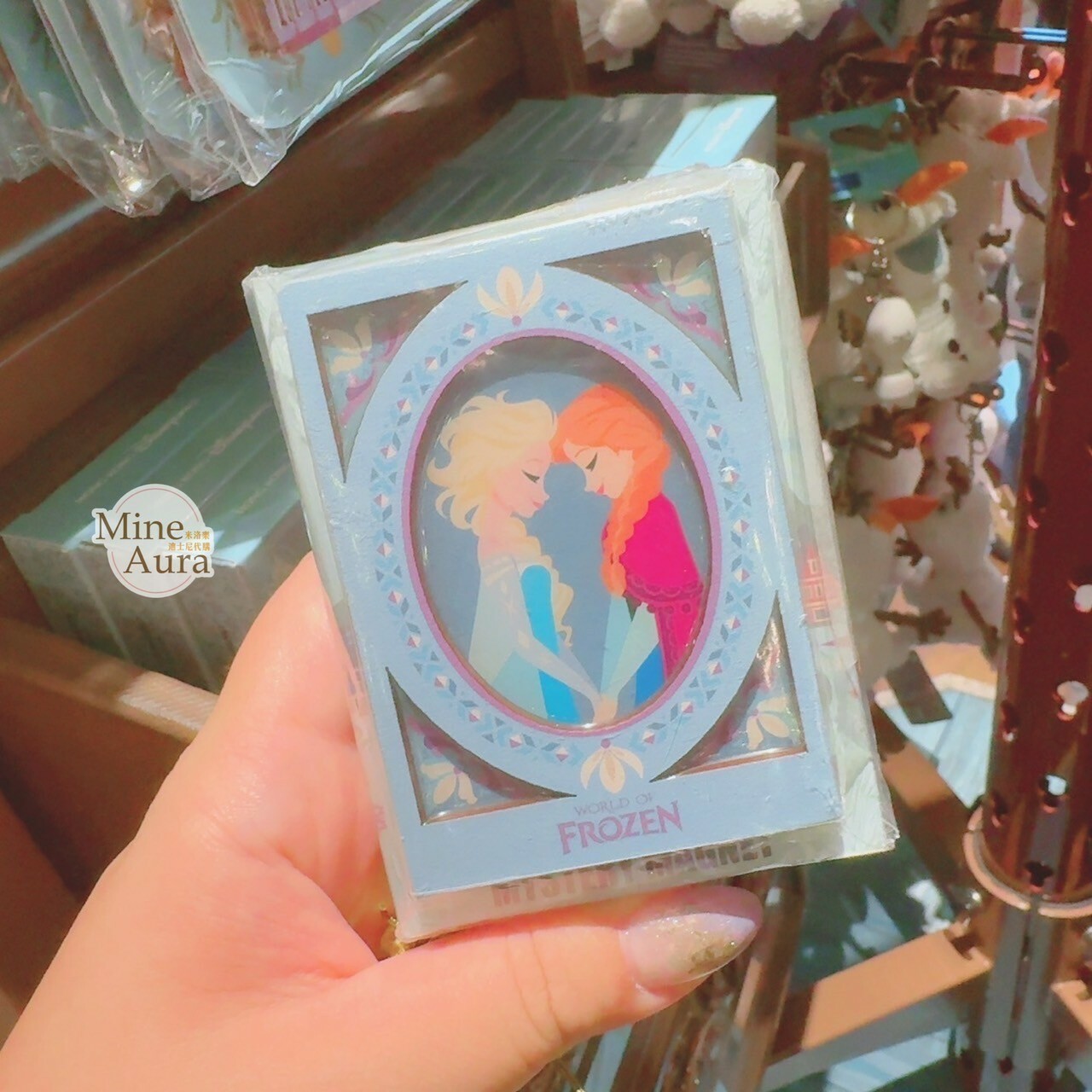World of Frozen 限定 艾莎 Elsa 安娜Anna 造型 磁鐵 掛飾 冰雪奇緣 Frozen -香港迪士尼樂園
