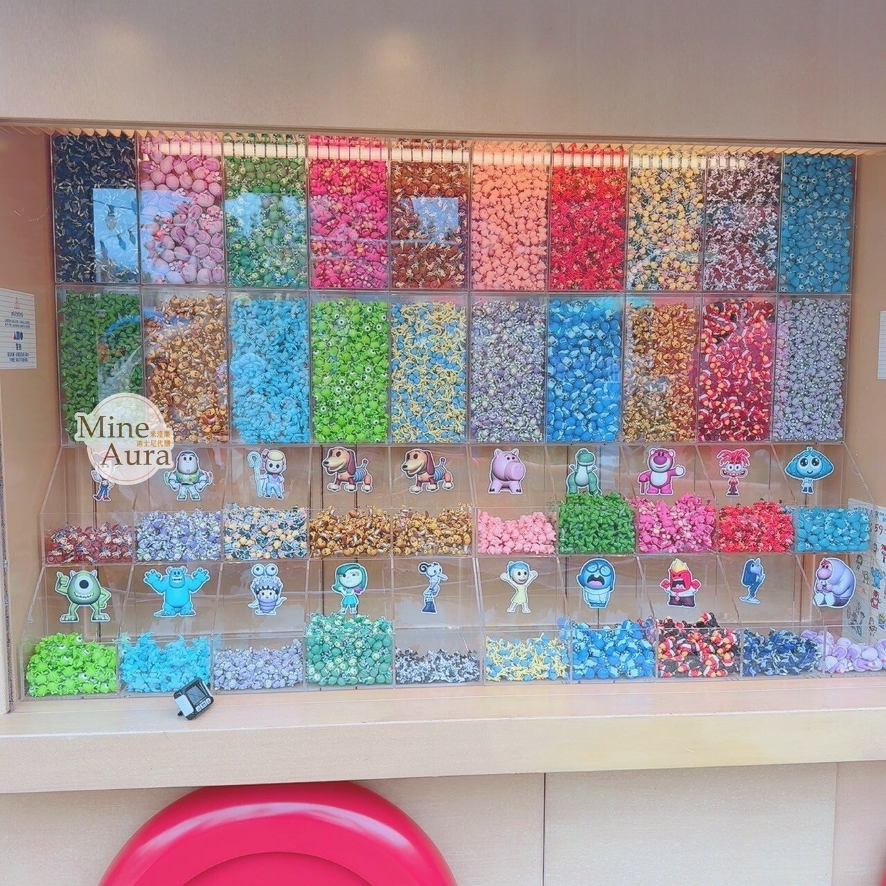 樂園限定 皮克斯 Pixar 玩具總動員 Toy Story 腦筋急轉彎 Inside Out 怪獸電力公司 Monsters, Inc. 迷你公仔+罐子 -香港迪士尼樂園