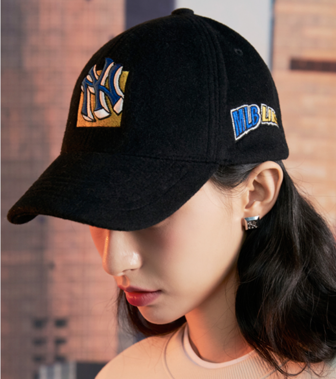 韓國連線 MLB綉字LOGO CAP帽（K11 I352）