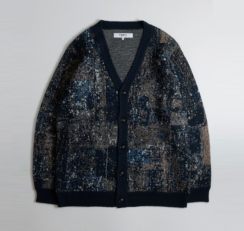 LAST PCS: FDMTL JAPAN BORO CARDIGAN - SIZE 3 PRE ORDER ITEM (預訂中)