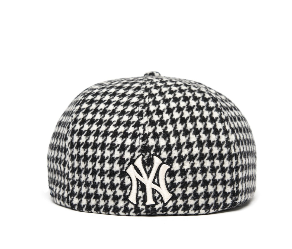 現貨韓國 MLB千鳥格畫家帽（此為清貨價貨品不設退換）（K11 I354）