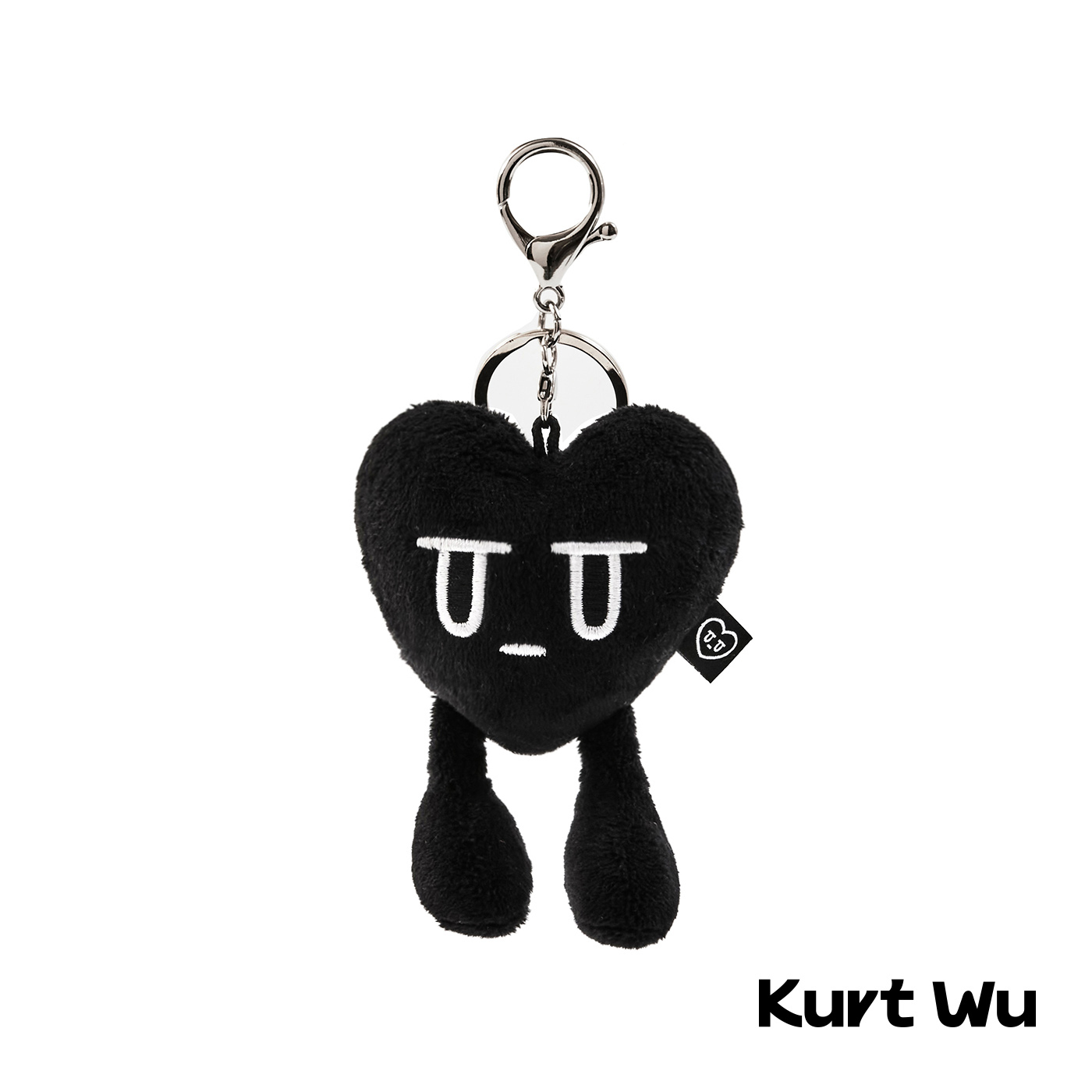 kurt聯名,kurt wu,吊飾,娃娃,娃娃吊飾,愛心吊飾,厭世愛心