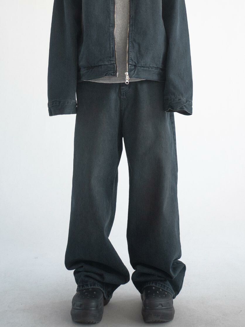 洗水鬆身牛仔褲 OWN-050P