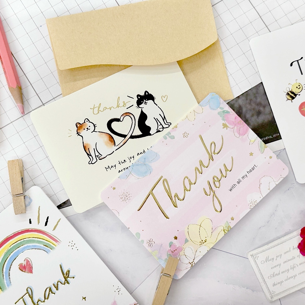 四季紙品 42K謝卡  6入/組【TK1530】