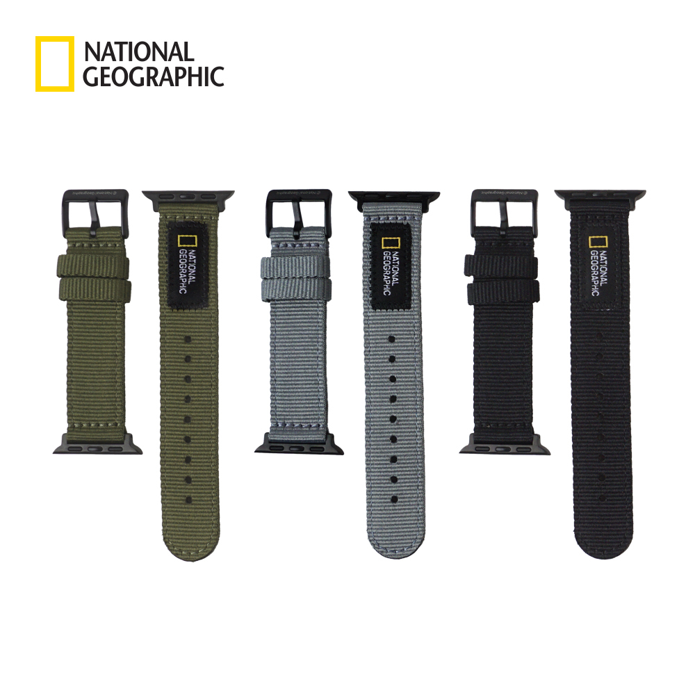 NatGeo｜國家地理 Apple Watch Nato 尼龍錶帶