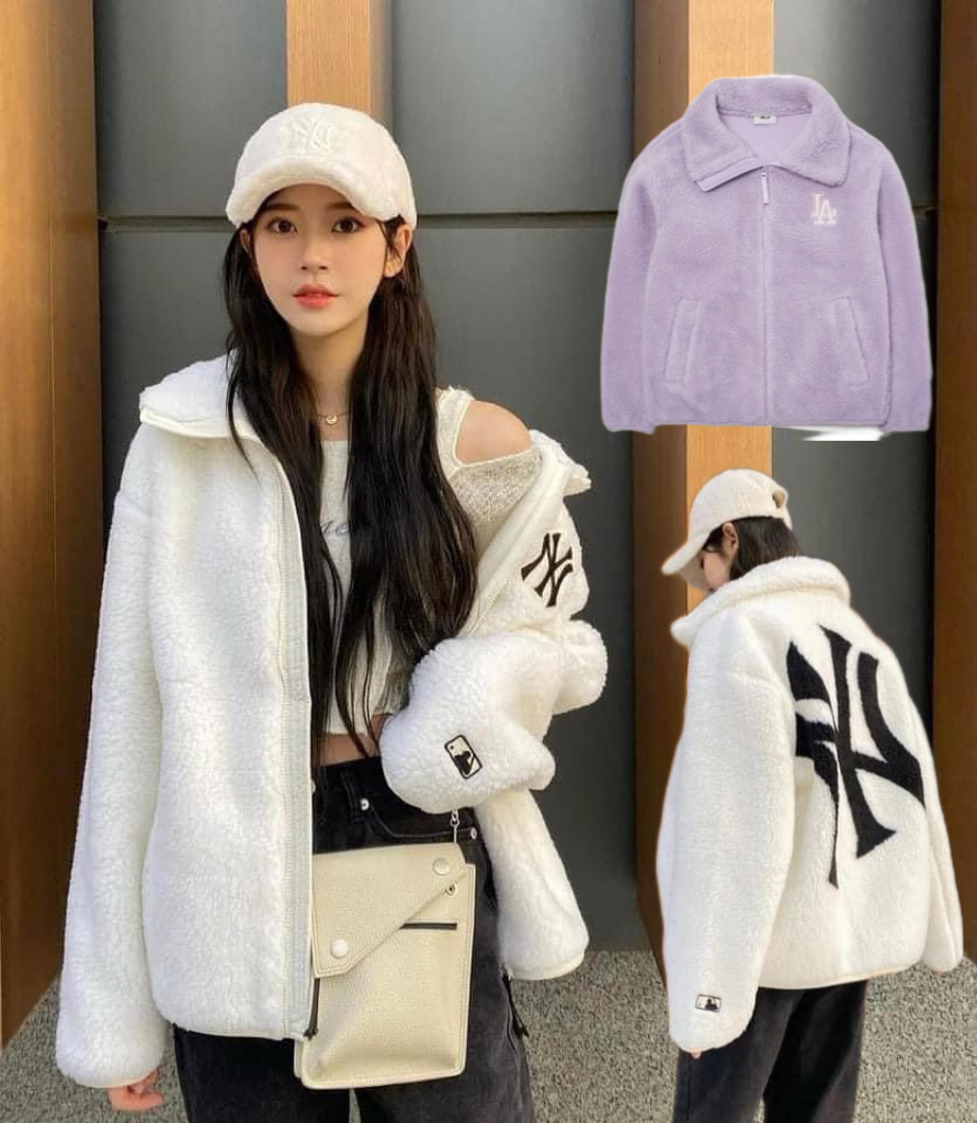 🇰🇷 MLB 羊羔絨外套 原價 $1380（K11 I356）