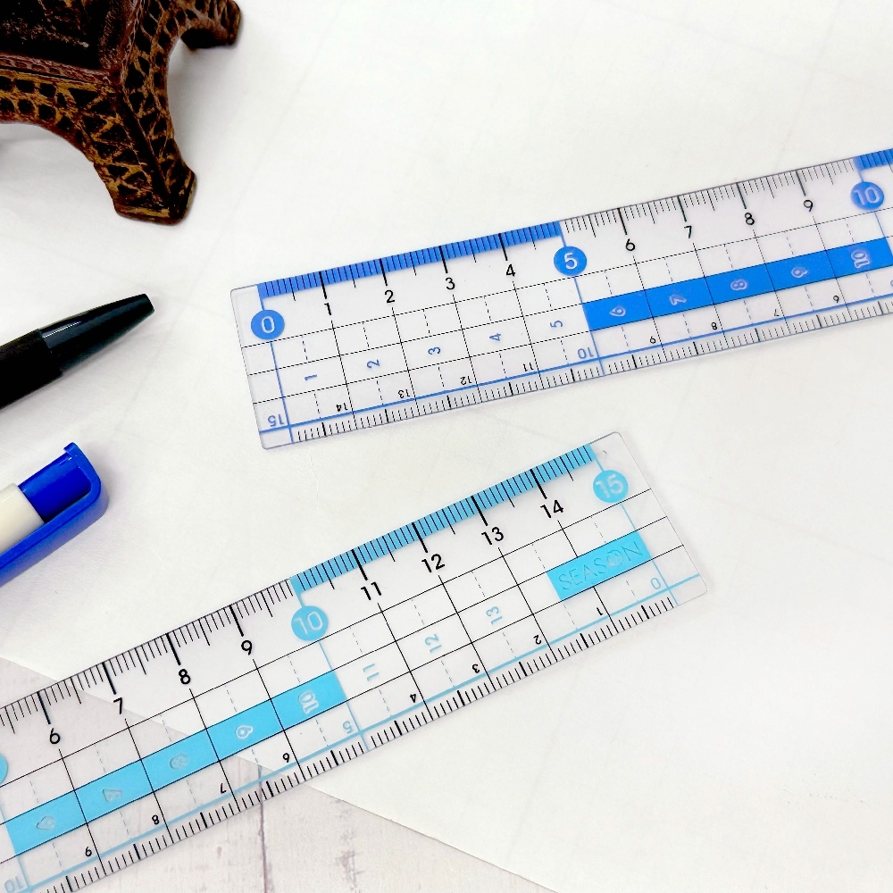 四季紙品 PVC軟尺15公分 隨機出貨 2入/組【CK012-05】