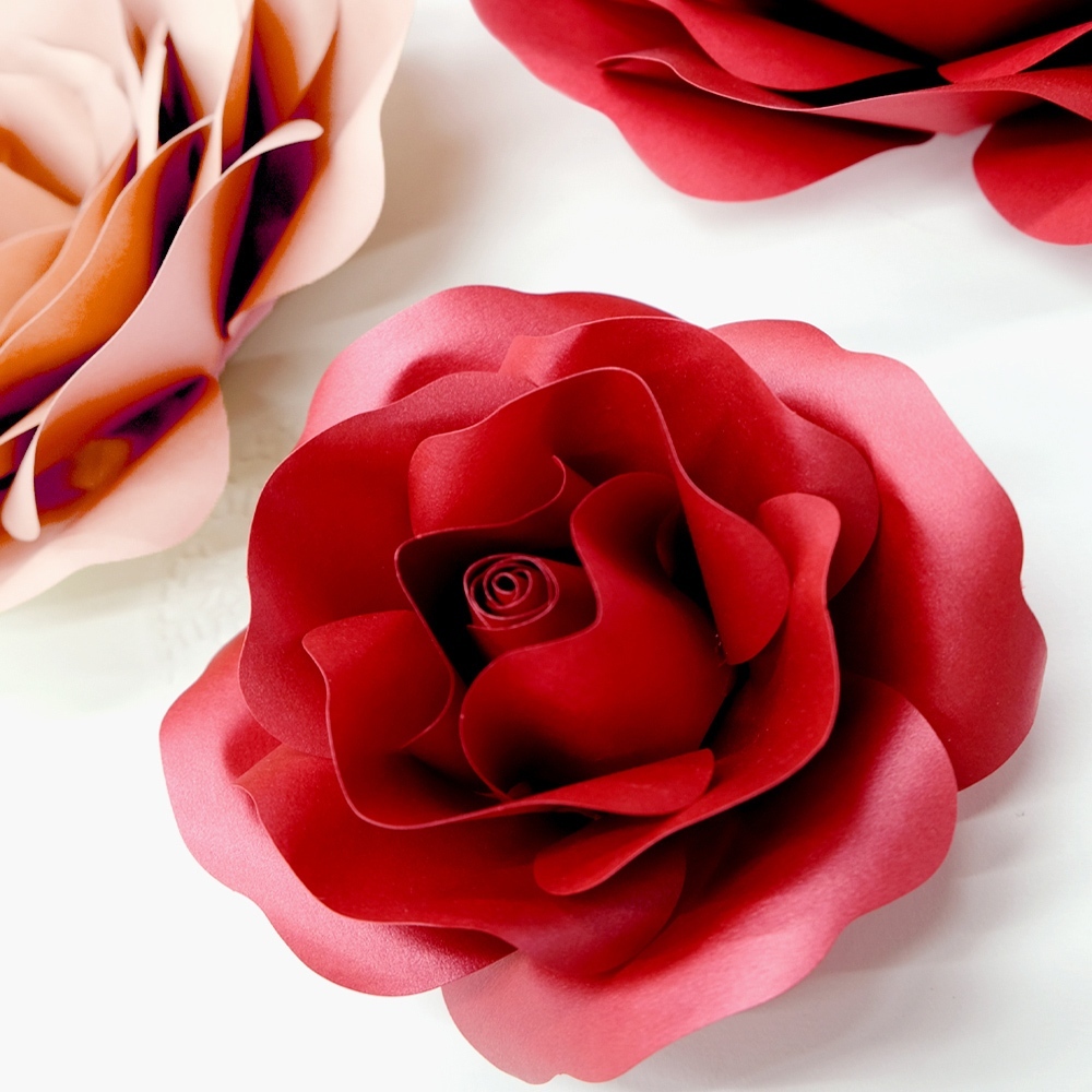 四季紙品 美術紙玫瑰(小)  【ML156】