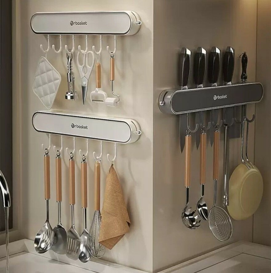 廚房免打孔強力吸盤式掛勾