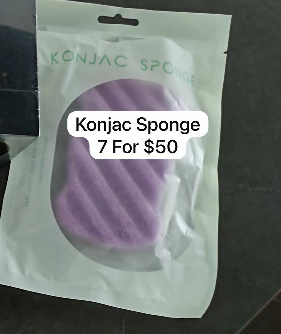 7 KONJAC SPONGE