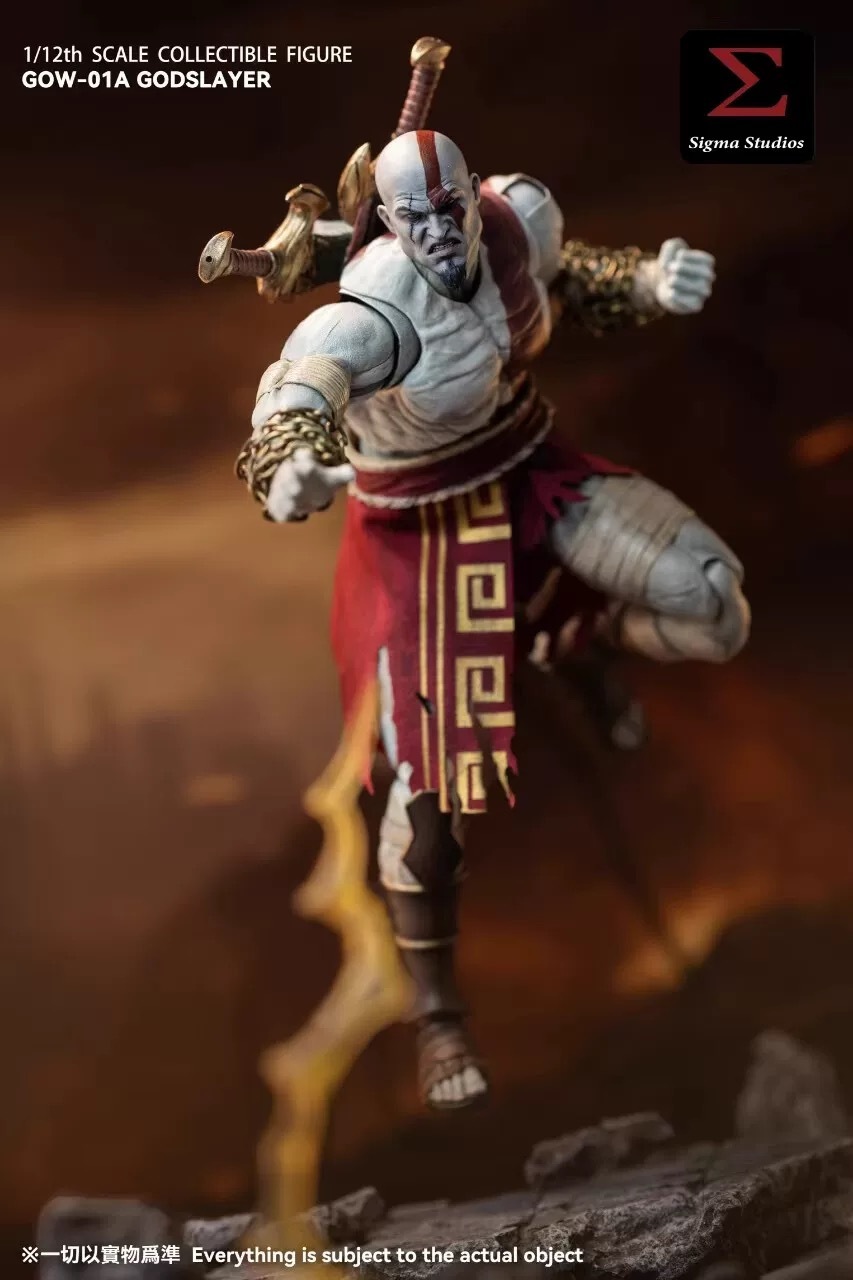 Sigma Studios- 1/12 God Slayer Action Figure (GOW-01A