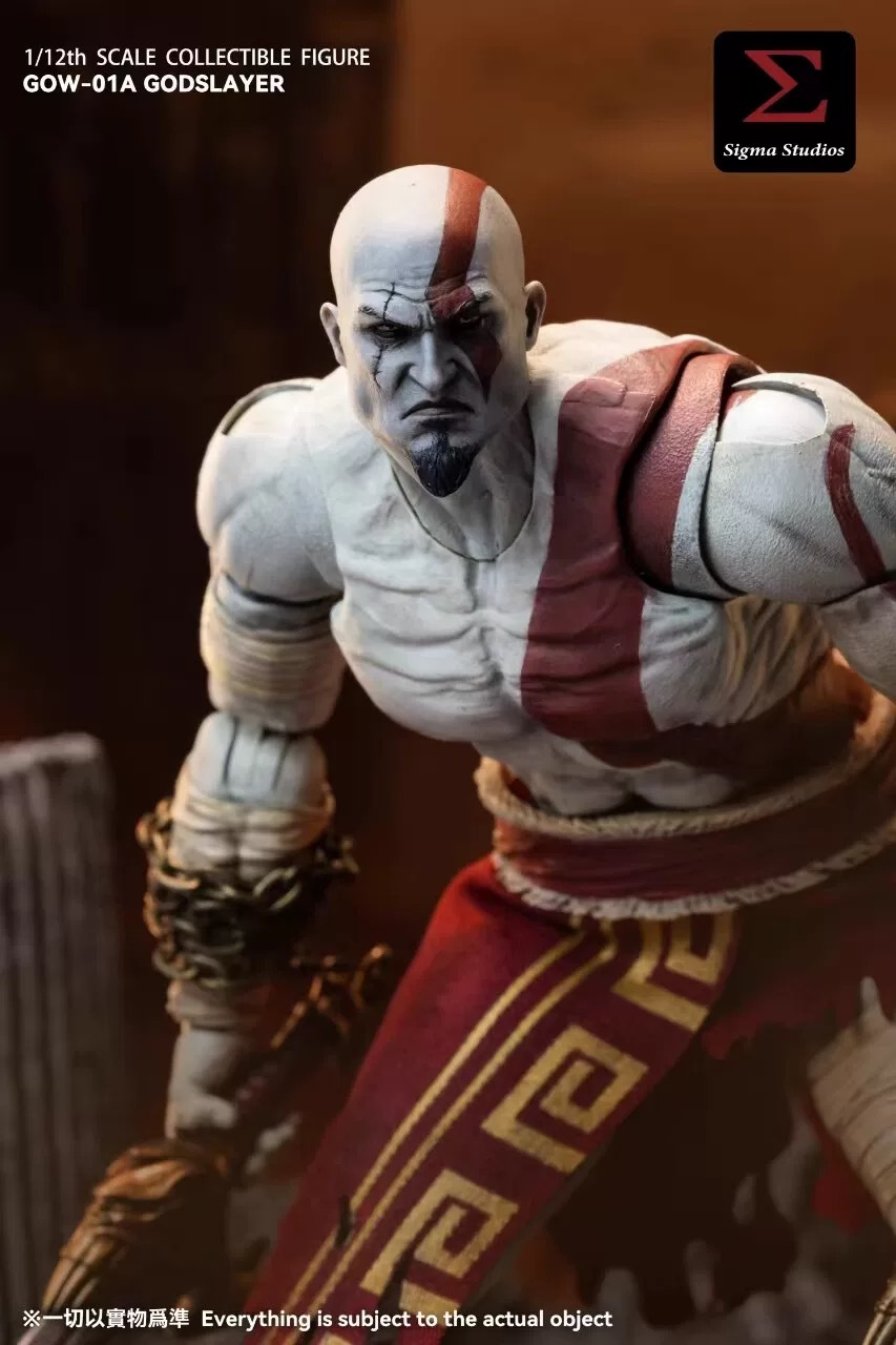 Sigma Studios- 1/12 God Slayer Action Figure (GOW-01A