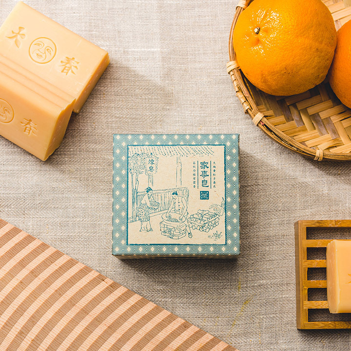 Dachun Soap 大春煉皂｜衣柑二淨・家事皂 140g（3入裝）