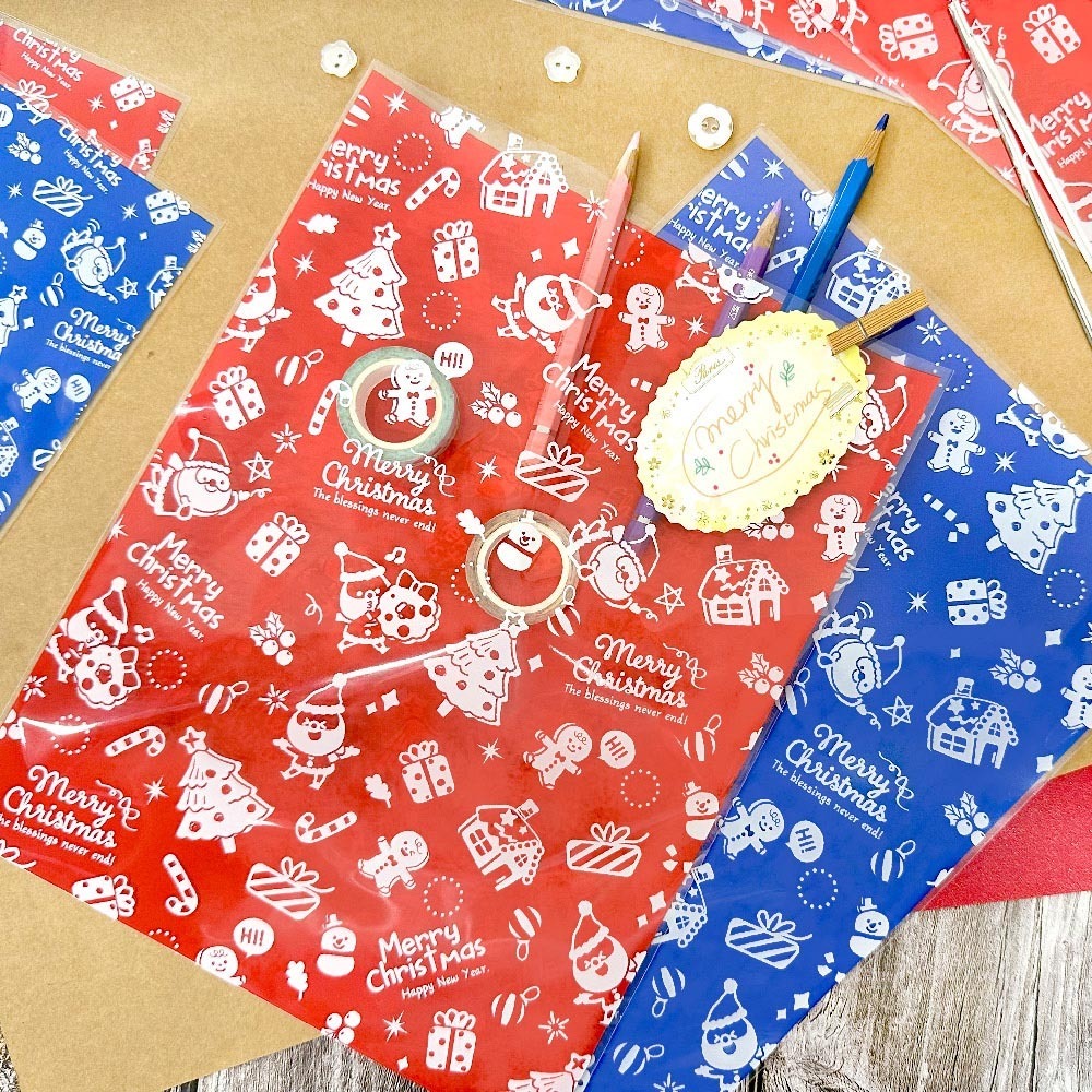 四季紙品 聖誕禮物袋(大)  4入【XC3501】