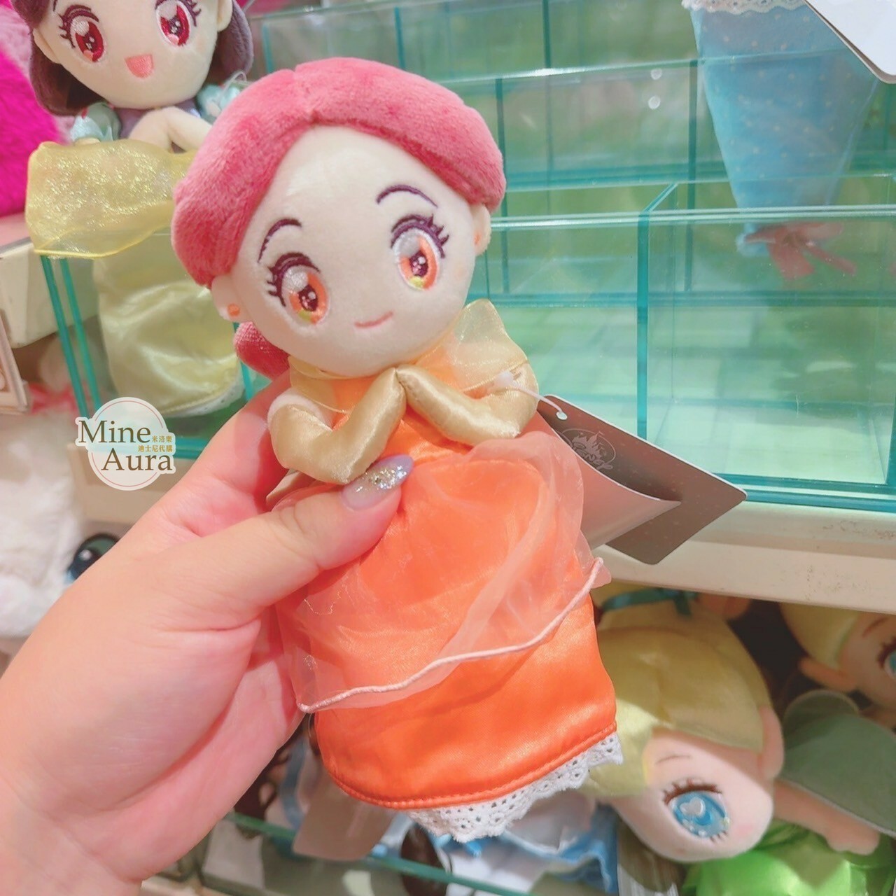 公主系列 Princess 白雪公主 Snow-white 仙杜瑞拉 Cinderella 絨毛 花束造型 娃娃 玩偶 -香港迪士尼樂園