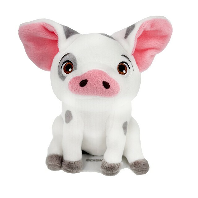 噗噗豬 Pua 磁鐵 坐肩 絨毛 娃娃 公仔 海洋奇緣 Moana -香港迪士尼樂園