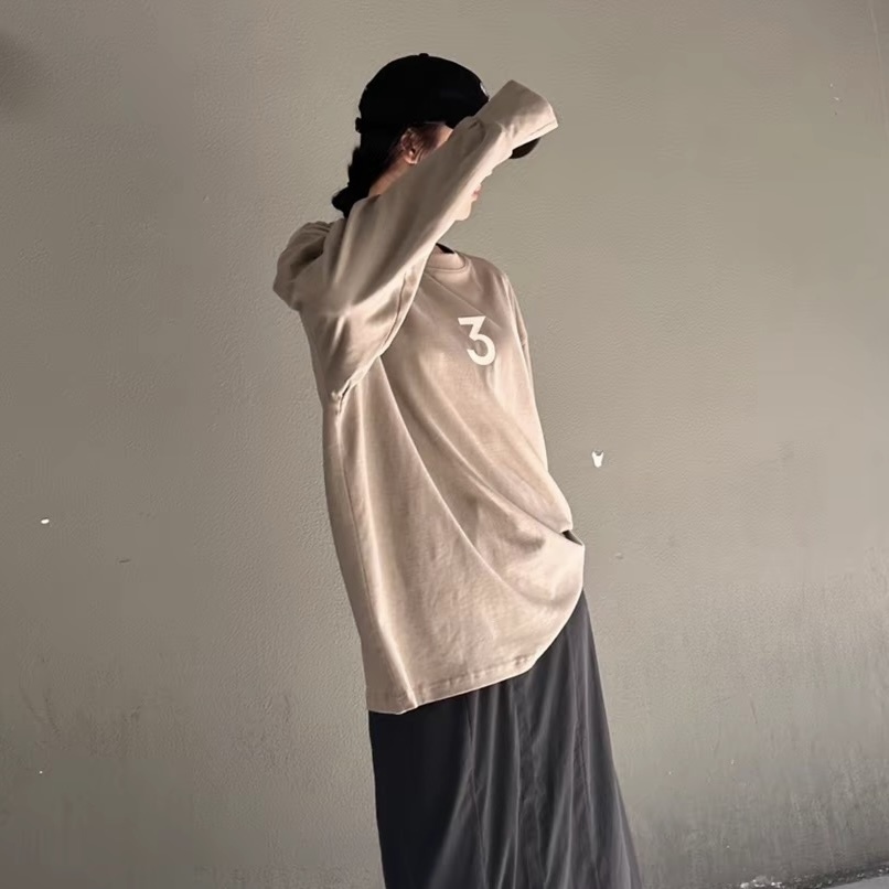 INNERSECT 三生萬物 長袖 薄長袖 圓領衛衣 數字 圓點