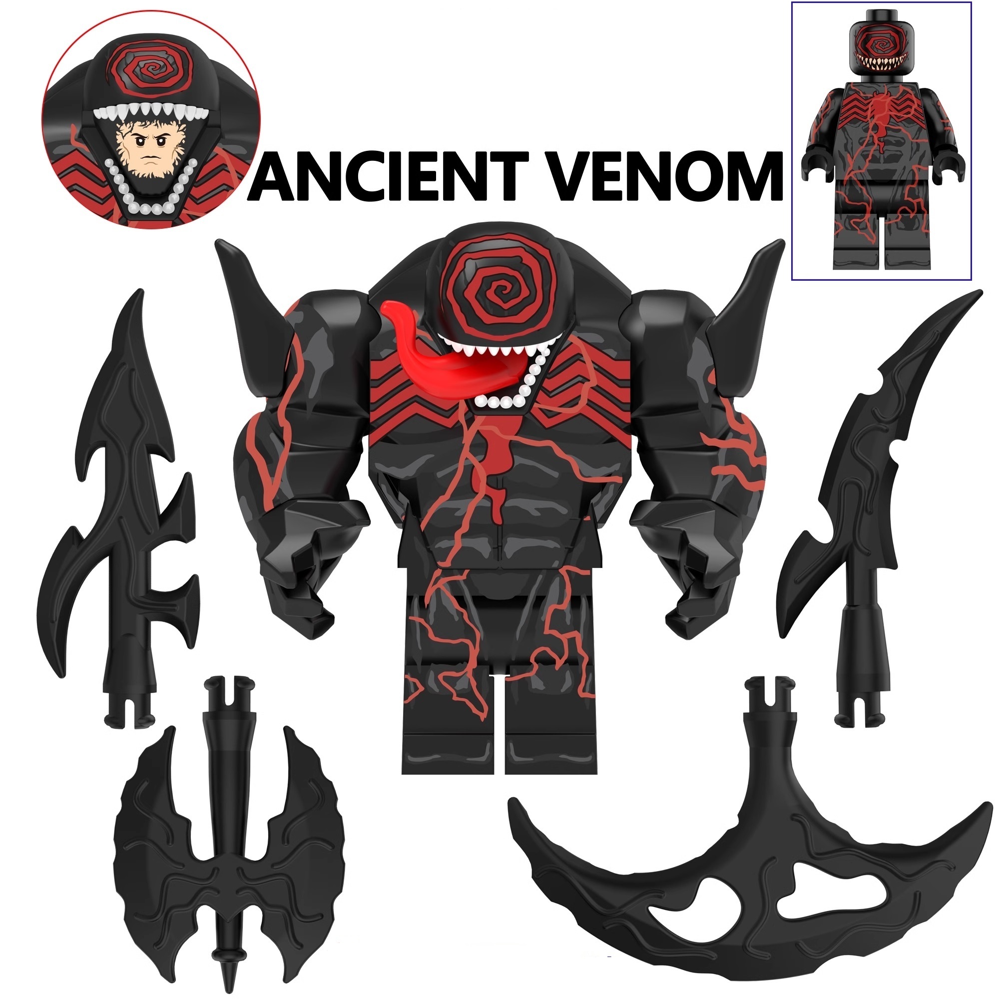 Ancient Venom DC SuperHeroes Minifigures Minifigs fit Lego AF328