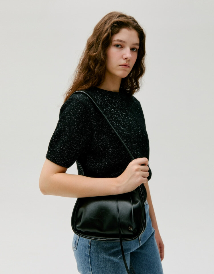 ★depound★ square bag (shoulder) black (L) square bag (shoulder) - black (L) - DEPOUND CO LTD