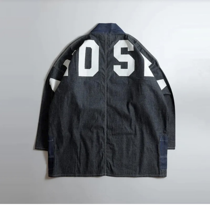 RE-STOCK: FDMTL JAPAN x WIND AND SEA WIND HAORI INDIGO JACKET - PRE ORDER ITEM (預訂中)